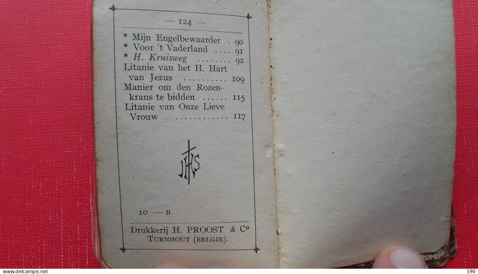 Jezus"Lieveling.Gegedenboek tot opbeuring van Jeugdige Zielen.Drukkerij H.Proost&Co.Turnhout(Belgie)