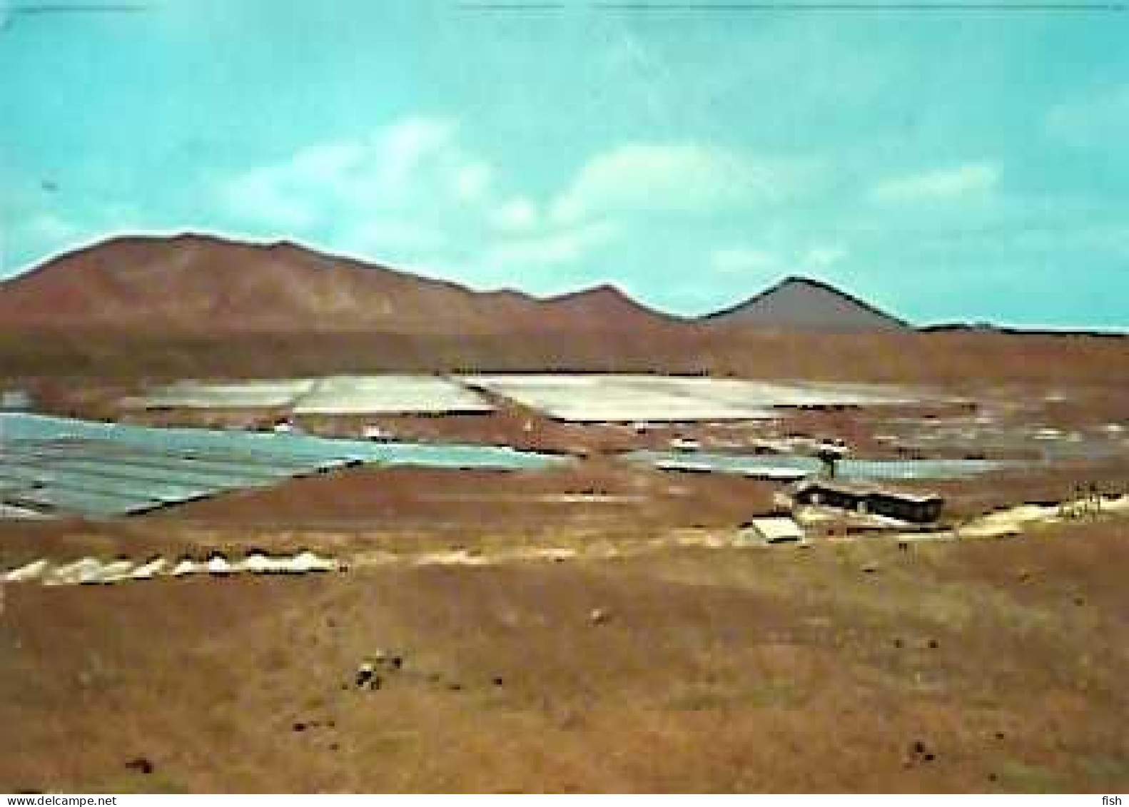 Cape Verde  & Marcofilia, Portugal Ultramar,  Ilha Do Sal, Salinas, Lisboa 1971 (2) - Cap Vert