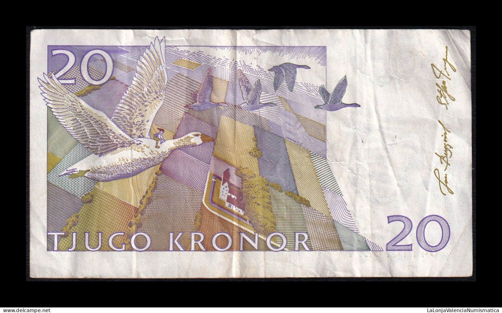 Suecia Sweden 20 Kronor Selma Lagerlöf 2006 Pick 63c Bc F - Suecia