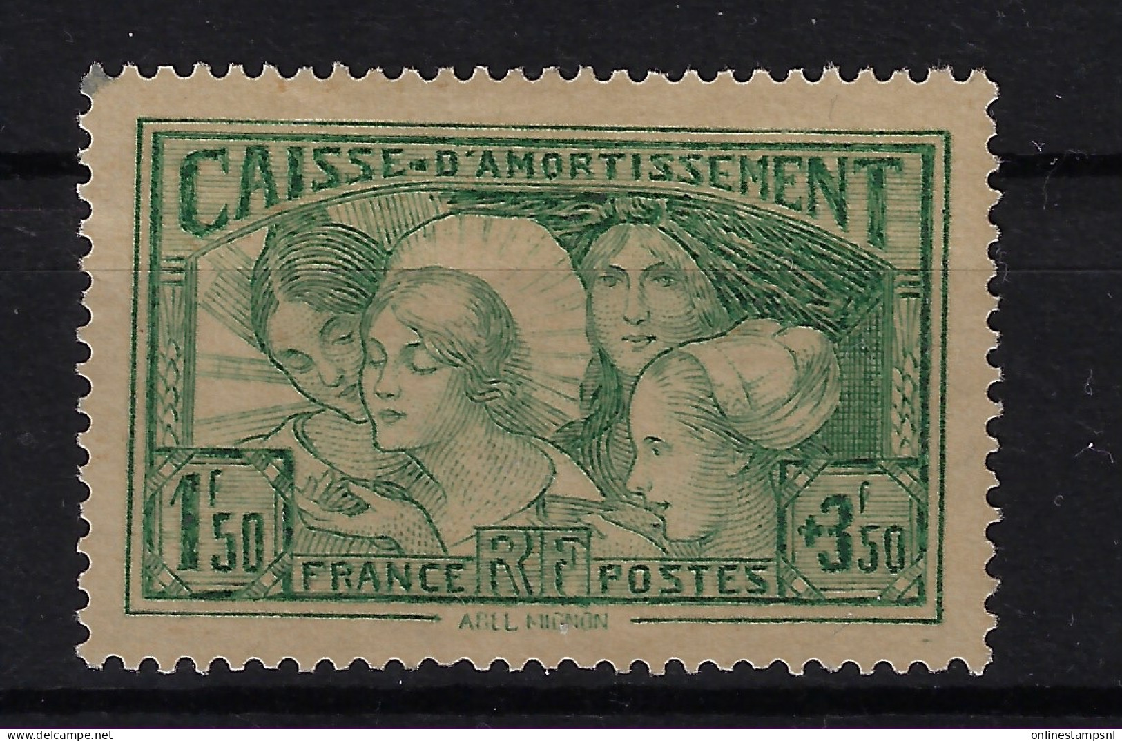 France Yv 269 1931 Neuf Sans Gomme/ Unused No Gum/ SG / (*) - 1927-31 Sinking Fund