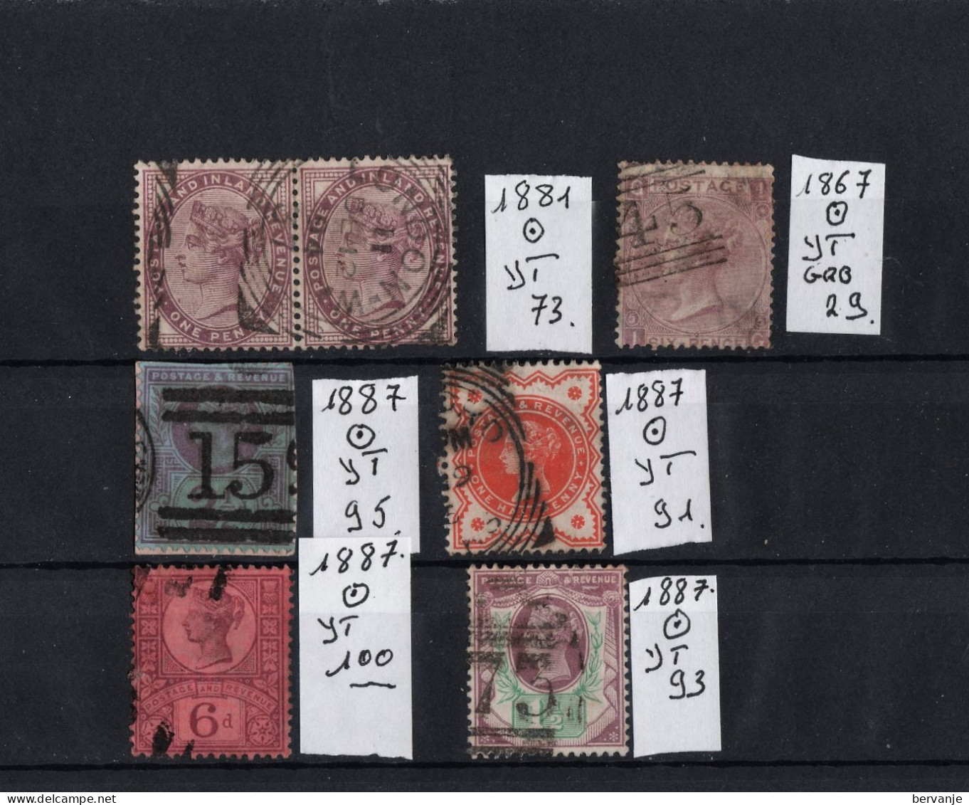 L14     Lot De Timbres  Oblitères - Gebraucht