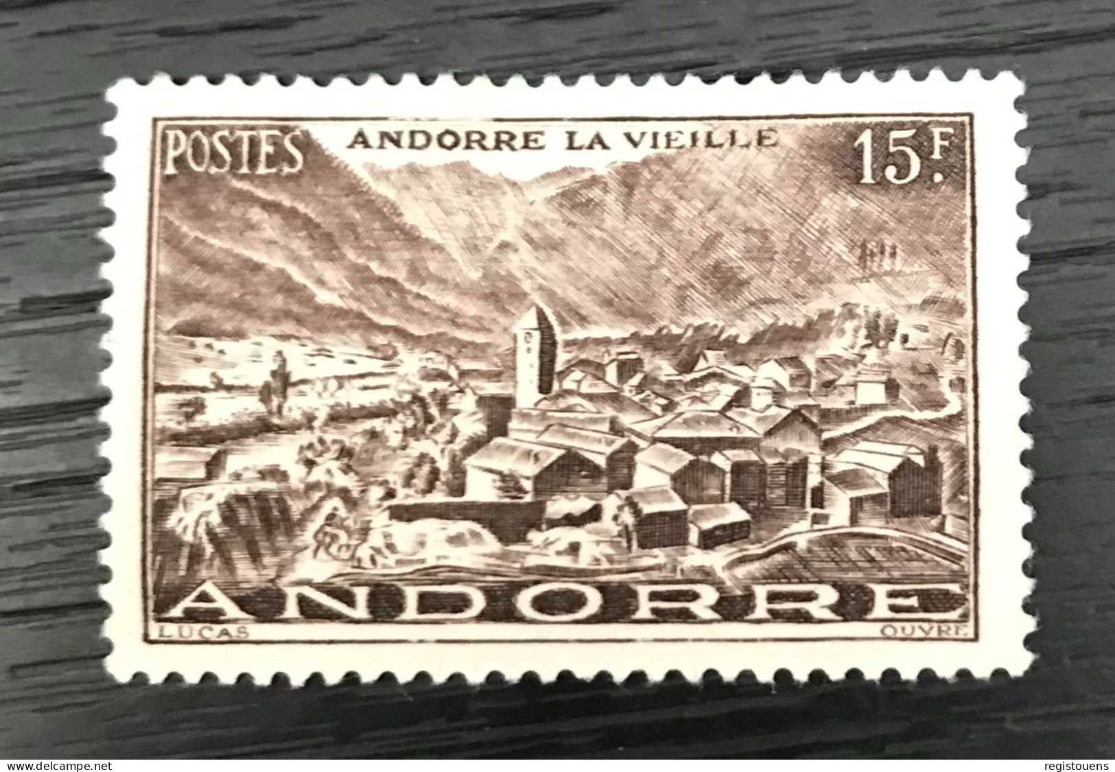 Timbre Neufs* Andorre Français 1944 Y&t N° 132 - Nuevos