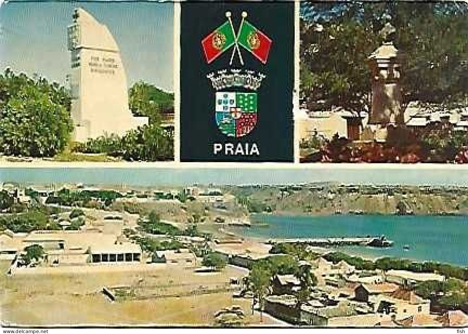 Cape Verde  **  & Postal, Portugal Ultramar, Cabo Verde, Praia, Multi, Ed. Comer (409) - Cabo Verde