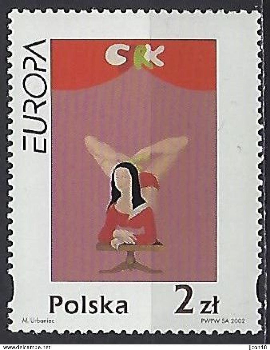 Poland 2002  Europa (**) MNH  Mi.3972 - Neufs