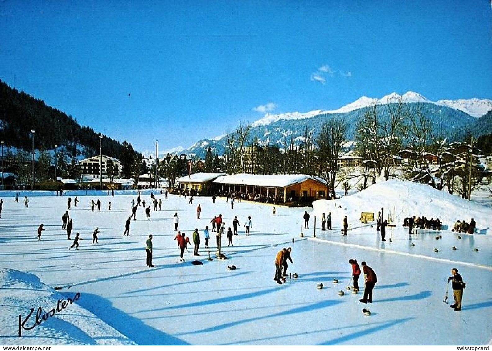 KLOSTERS Eisbahn-Anlage Mit Madrisa Curling - Klosters