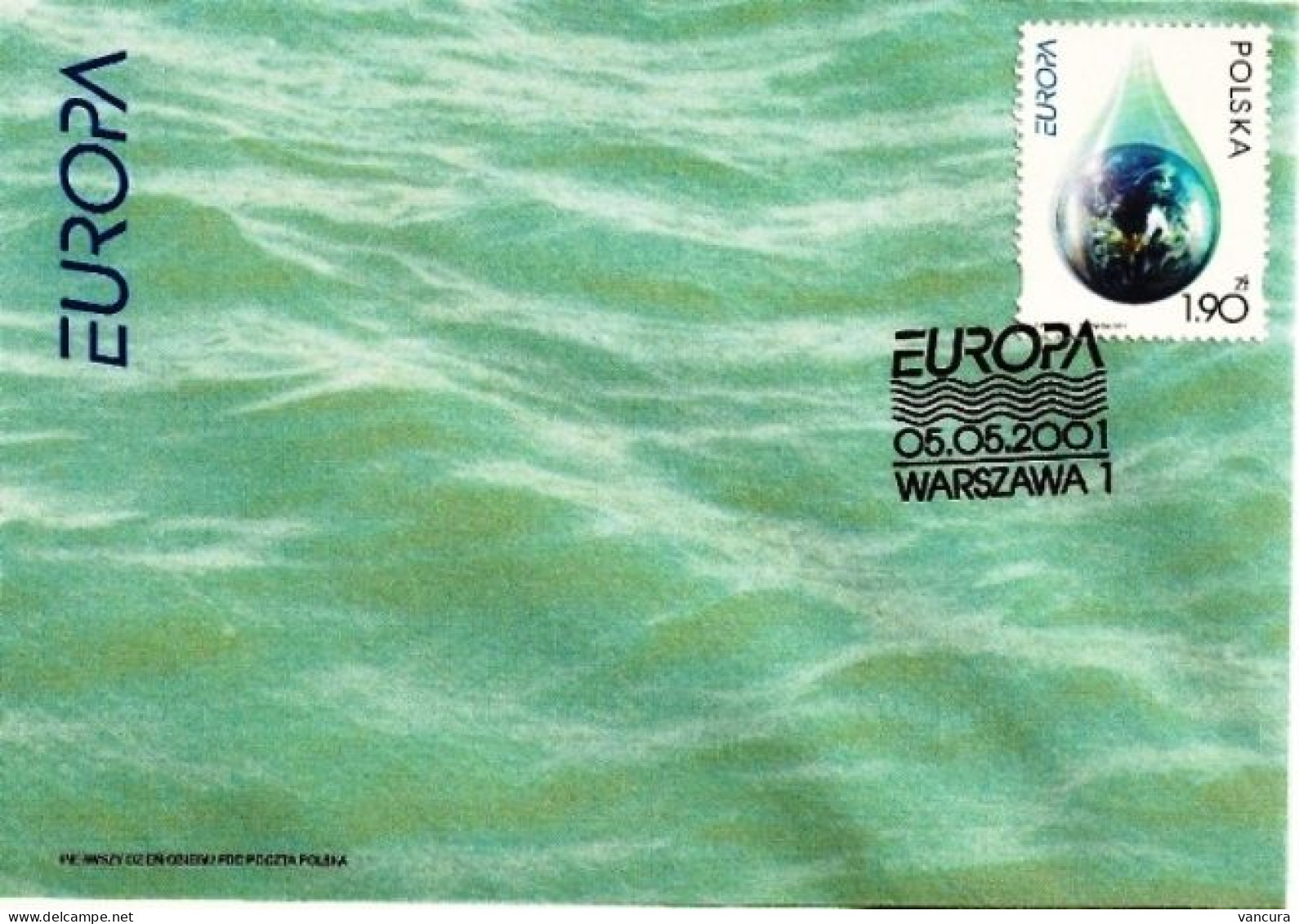 FDC 1173 Poland EUROPA 2001 - 2001