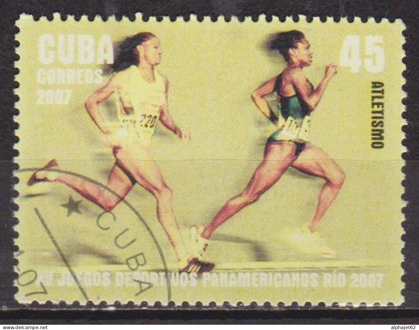 Sport Olympique - CUBA - Athlétisme: Course De Fond - N° 4473 - 2007 - Usados