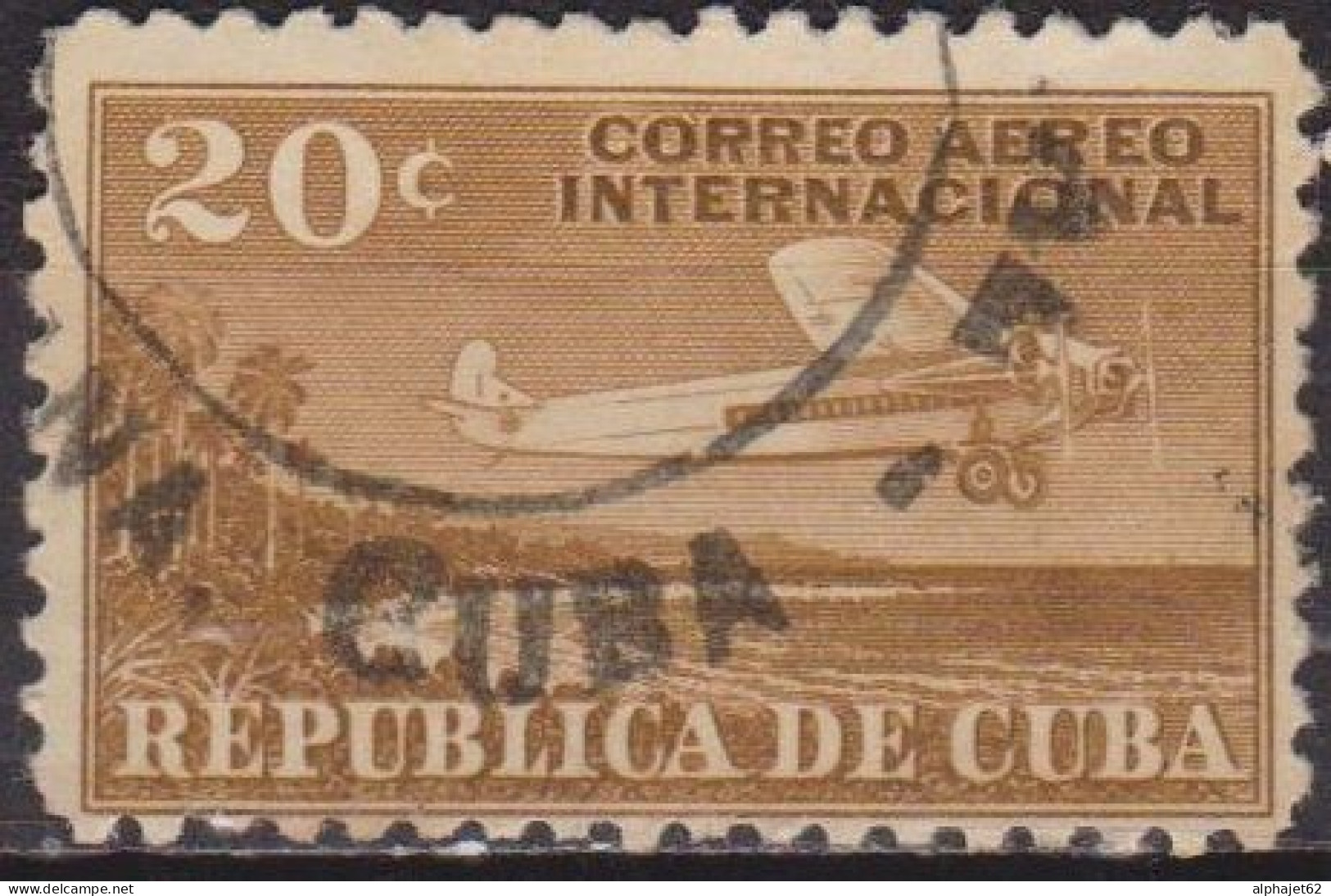 Aviation - CUBA - Avion Survolant La Cote - N° 7 - 1931 - Airmail
