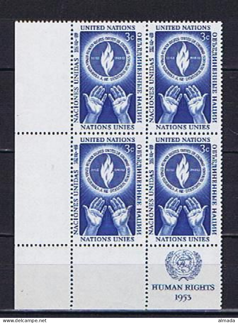 UN NY 1953: Michel 25** Mnh, Postfrisch - Nuovi