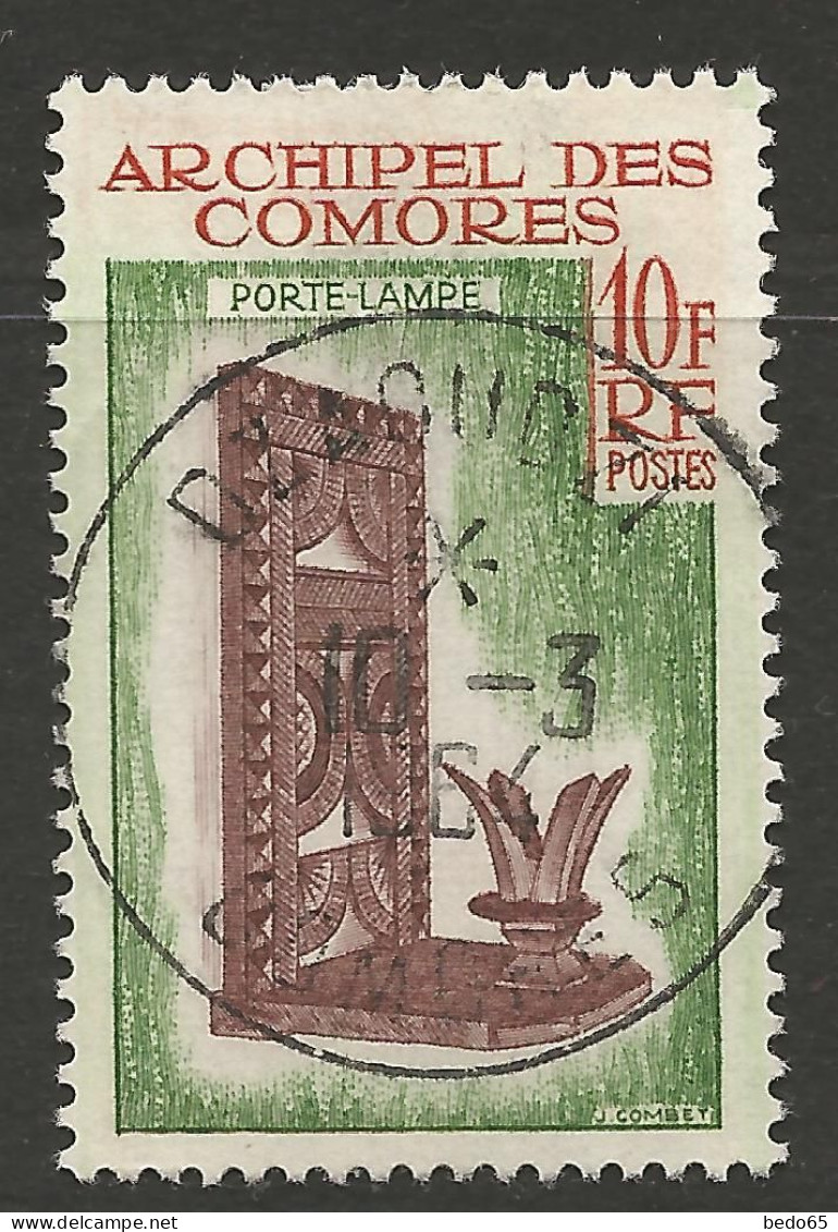 COMORES  N° 31 CACHET DZAOUDZI  /  Used - Used Stamps
