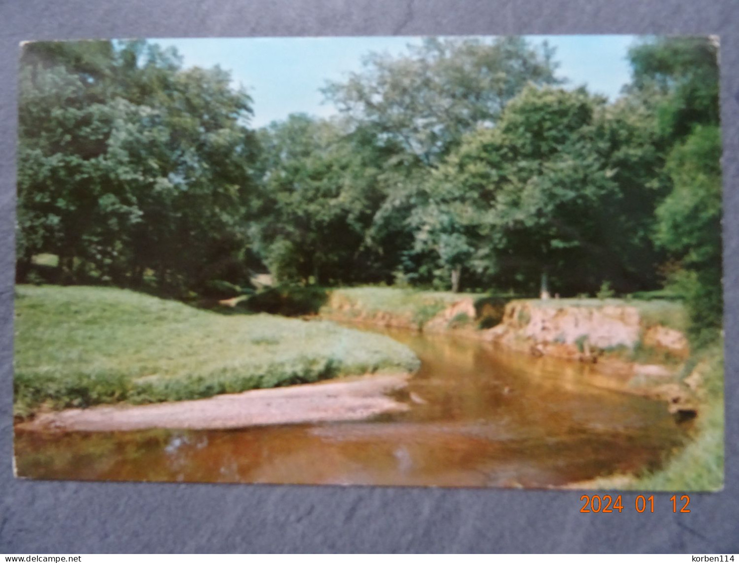 REEDY RIVER IN CLEVELAND PARK - Greenville