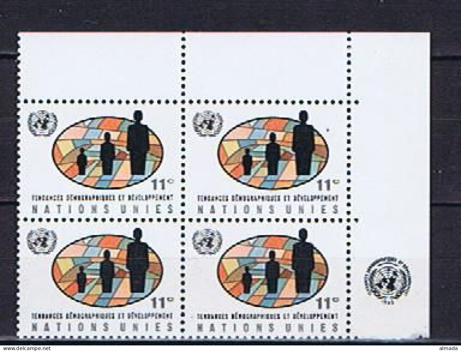 UN NY 1965:  Michel 162** Block Of Four. Mnh, Postfrisch - Nuovi