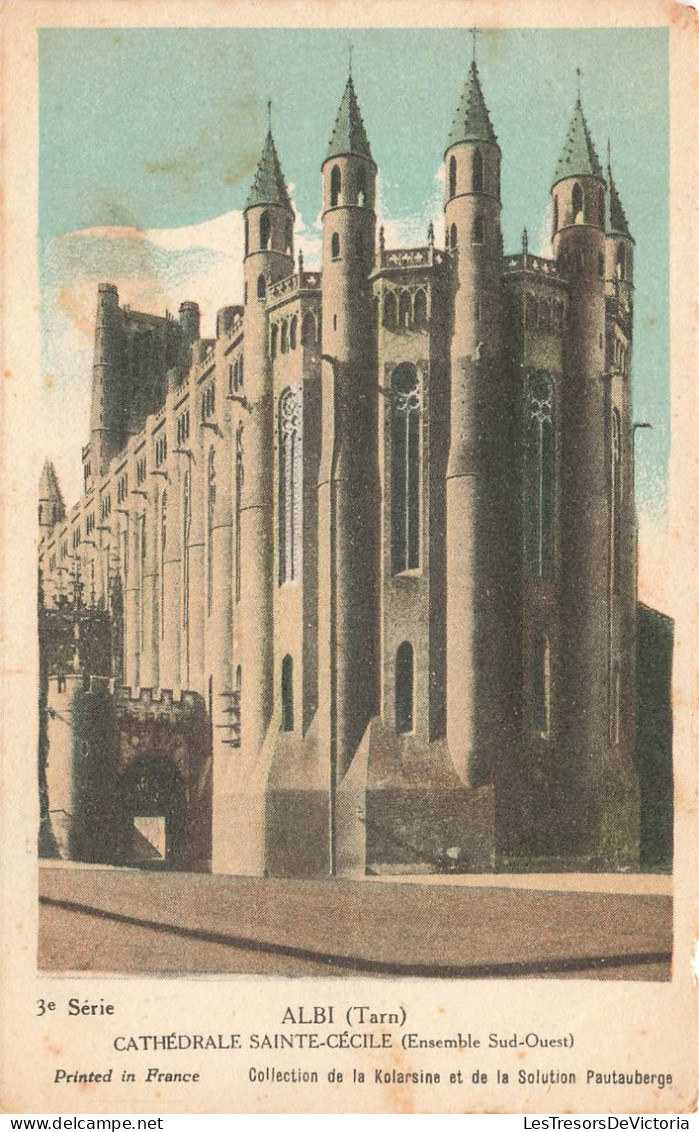 FRANCE - Albi - Cathédrale Sainte Cécile - Carte Postale Ancienne - Albi