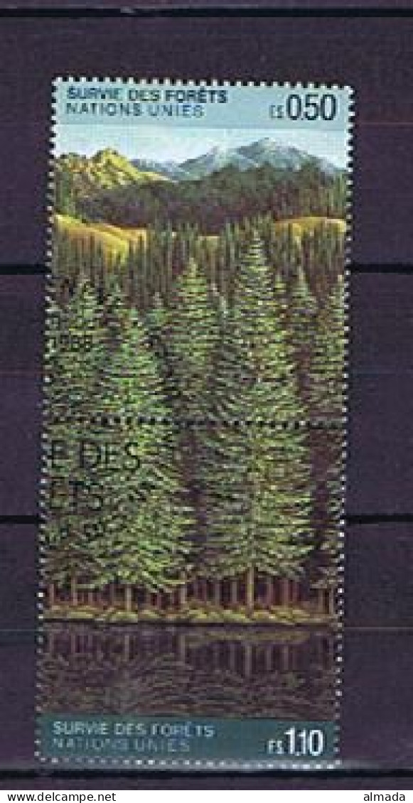 UN Geneva / Genf 1988:  Michel 165-166 Used, Gestempelt - Used Stamps