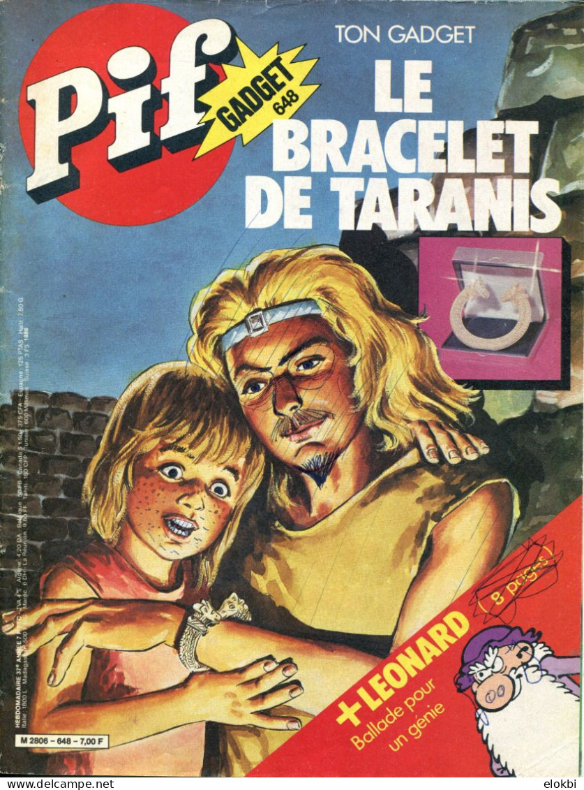 Pif Gadget N°648 - Taranis "Le Bracelet De Taranis" - - Pif Gadget