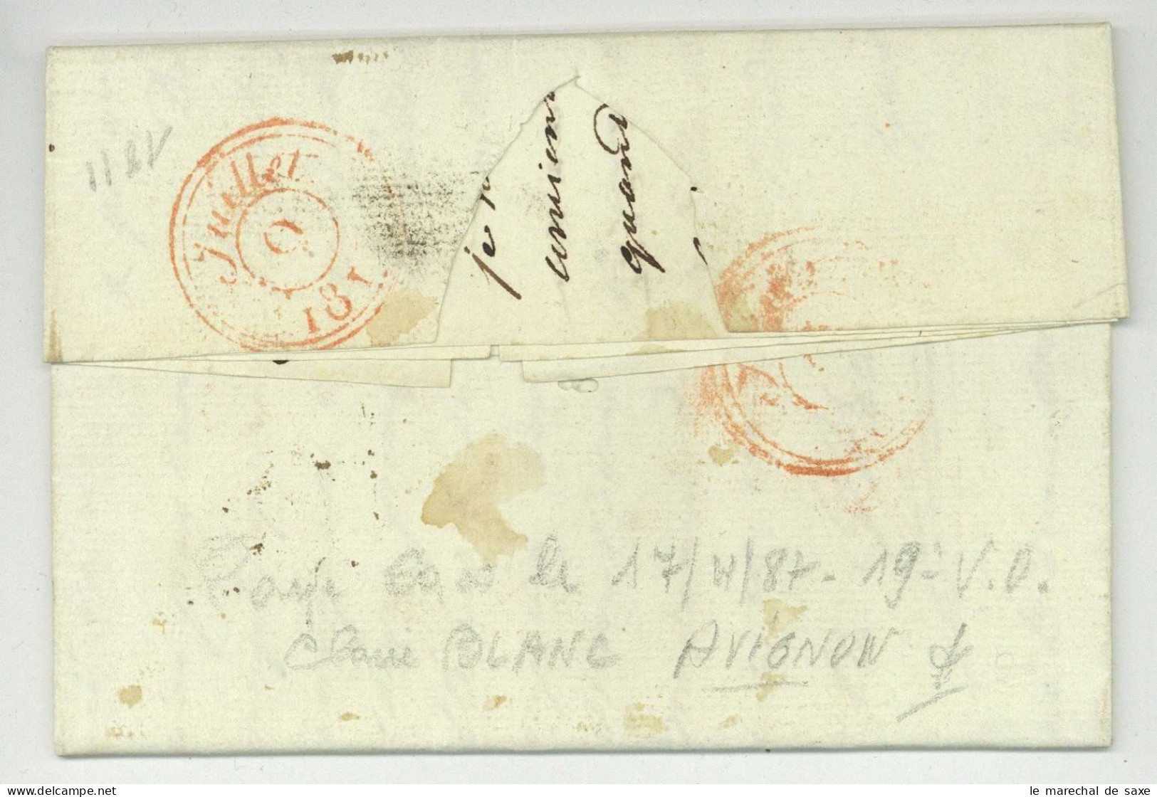 99 GENEVE Pour Paris 1811 - 1792-1815 : Departamentos Conquistados