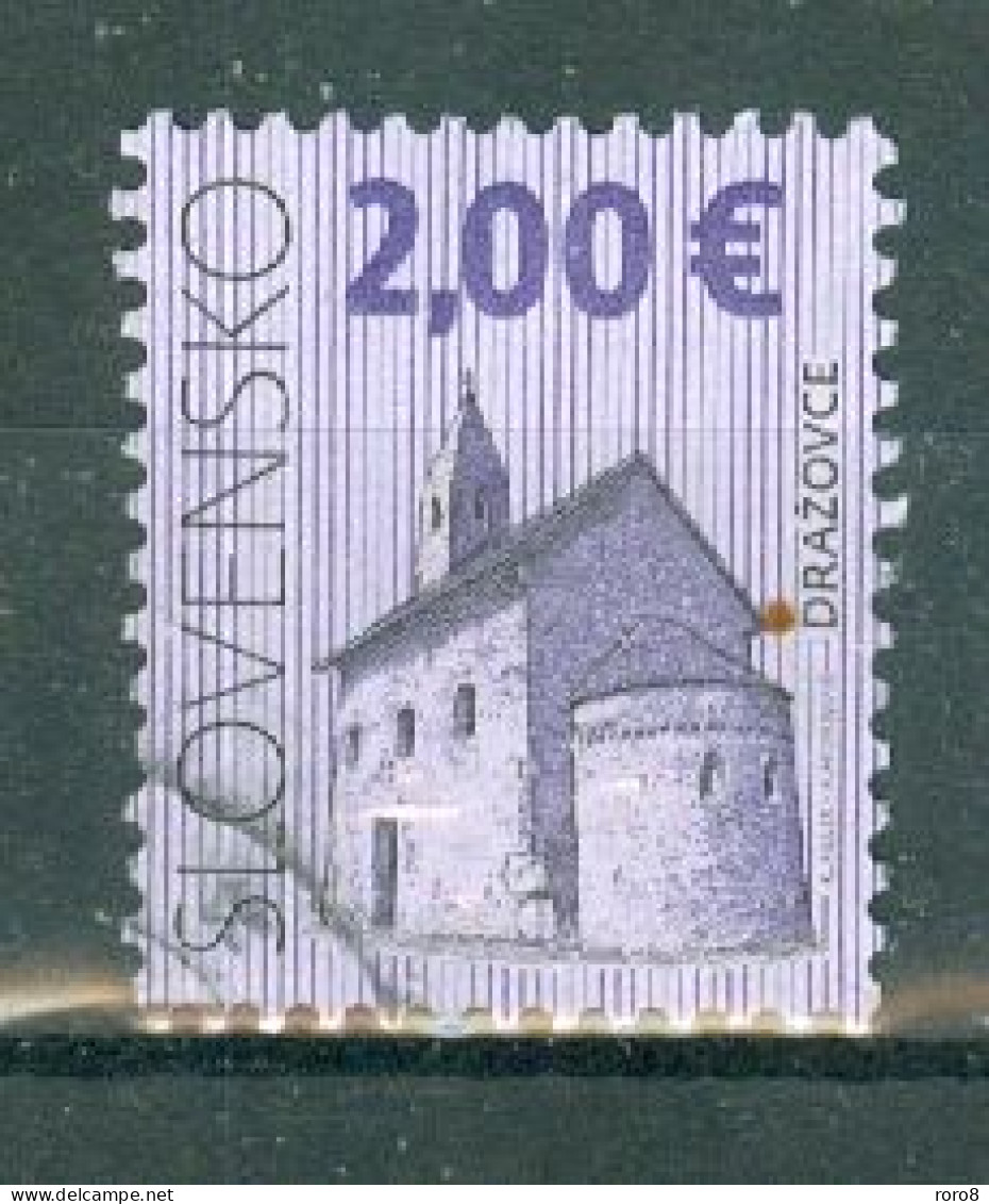 SLOVAQUIE N°528 Oblitéré. Eglises Et Détails Sculptures. - Used Stamps