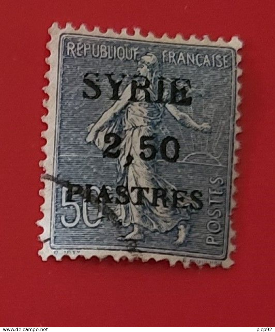 Syrie -  YT 113 - Semeuse  - Timbre Oblitéré - Oblitérés