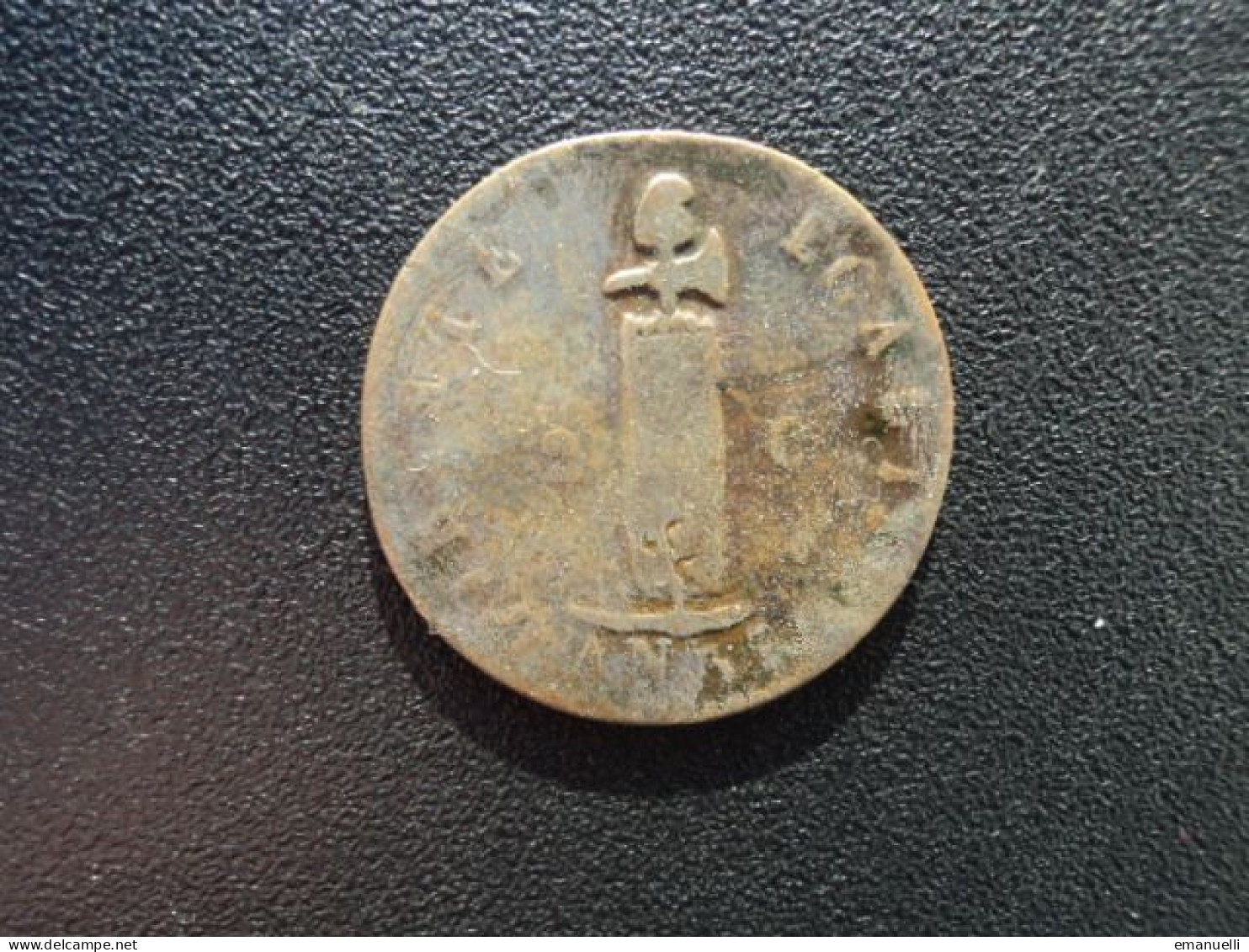 RÉPUBLIQUE D' HAÏTI * : 2 CENTIMES  1840 **/ AN 37   KM A22      B+ - Haití