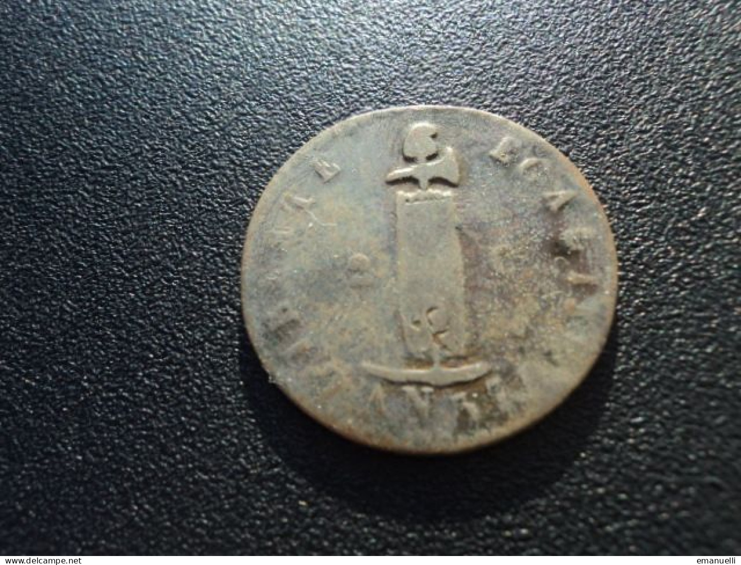 RÉPUBLIQUE D' HAÏTI * : 2 CENTIMES  1840 **/ AN 37   KM A22      B+ - Haïti