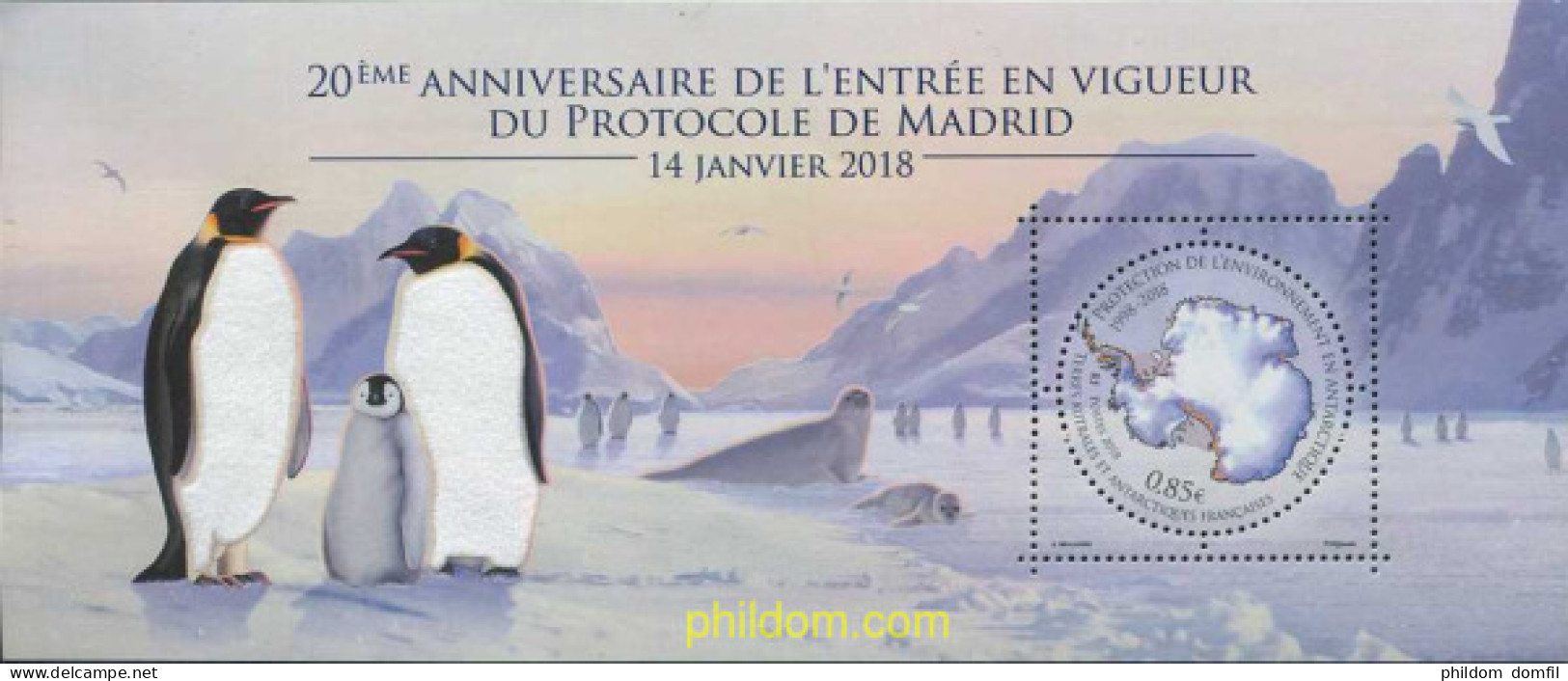 590530 MNH ANTARTIDA FRANCESA 2018 ANTARTICA FRANCESA - Unused Stamps
