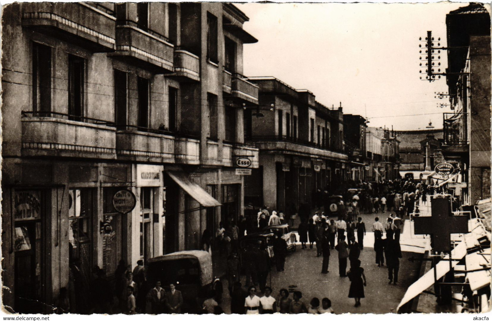 CPA AK SOUK-AHRAS Rue Victor-Hugo ALGERIA (1380337) - Souk Ahras