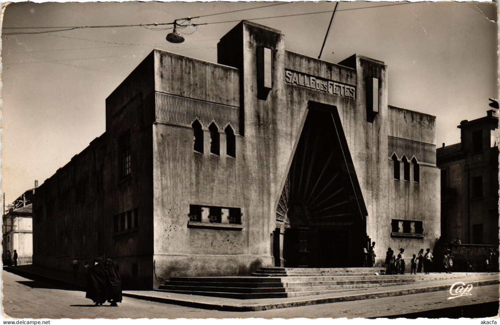 CPA AK SOUK-AHRAS La Salle Des Fetes ALGERIA (1380335) - Souk Ahras