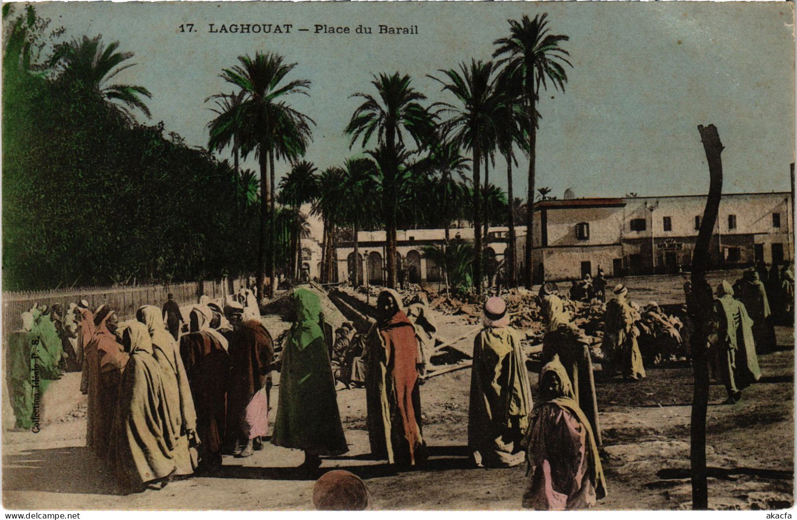 CPA AK LAGHOUAT Place Du Darail ALGERIA (1380581) - Laghouat