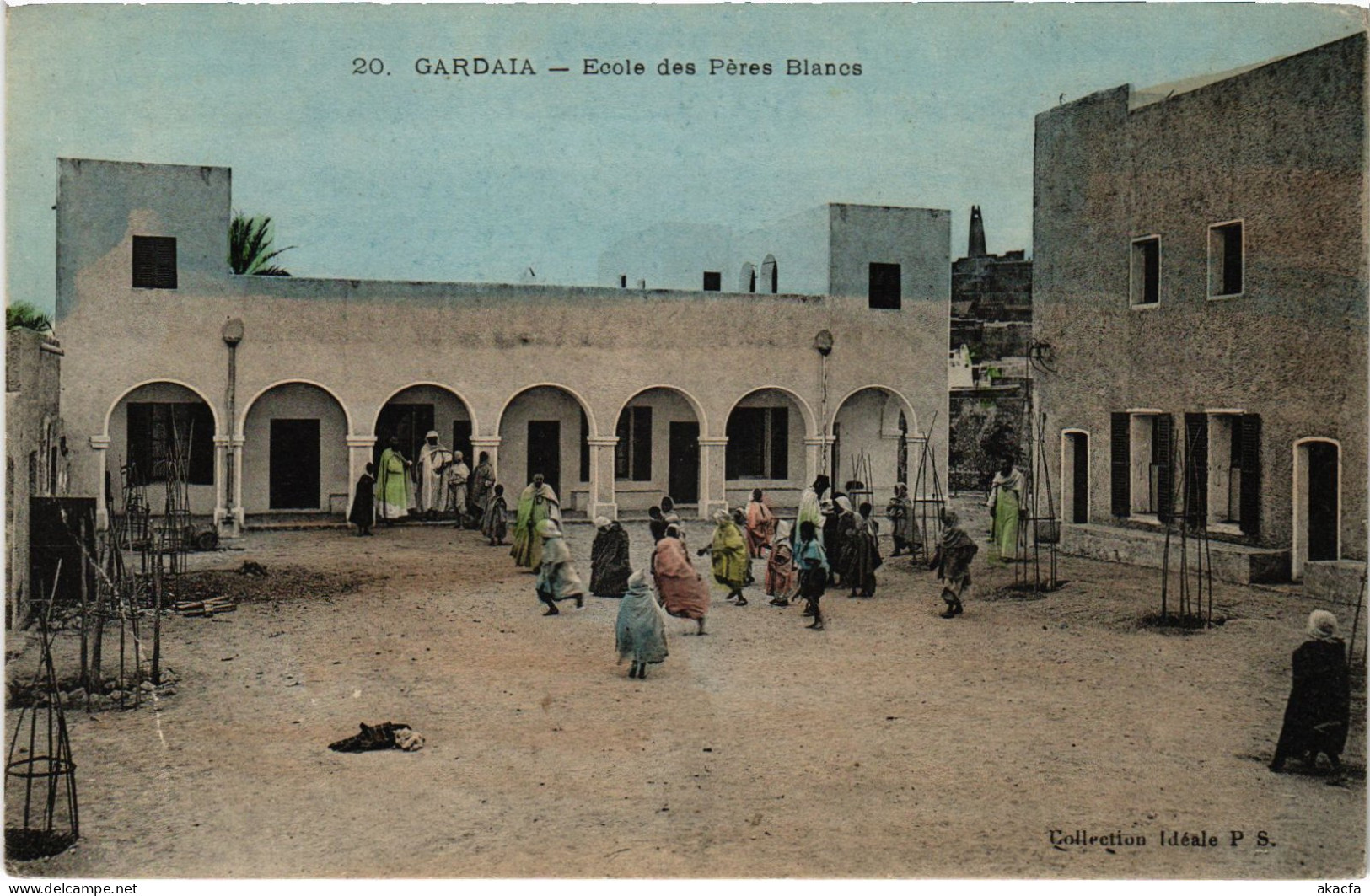 CPA AK GHARDAIA Ecole Des Peres Blancs ALGERIA (1380558) - Ghardaia