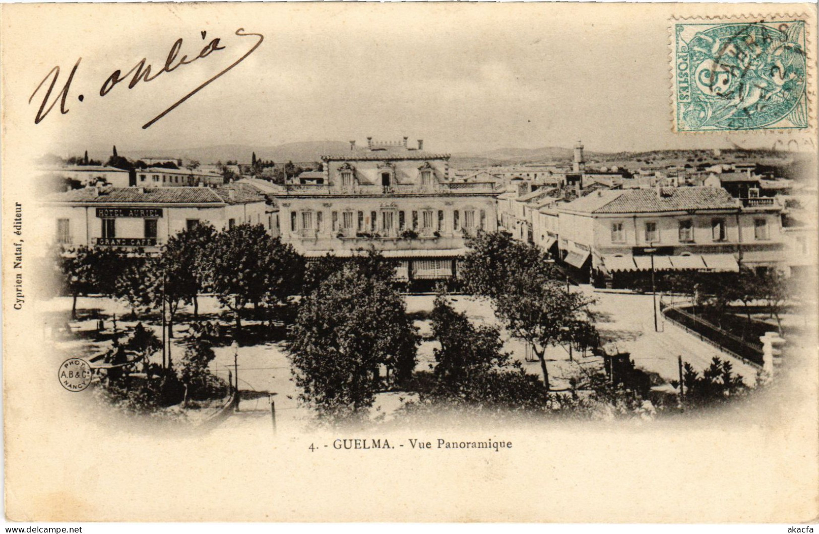 CPA AK GUELMA Vue Panoramique ALGERIA (1380503) - Guelma