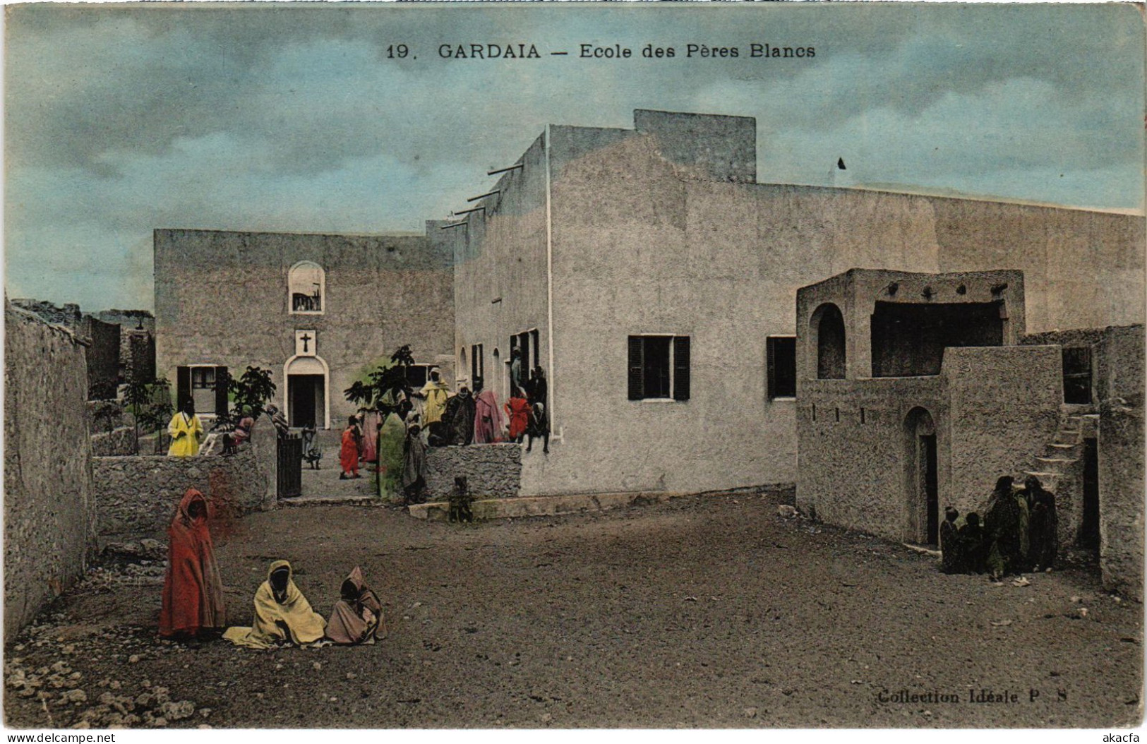 CPA AK GHARDAIA Ecole Des Peres Blancs ALGERIA (1380497) - Ghardaïa