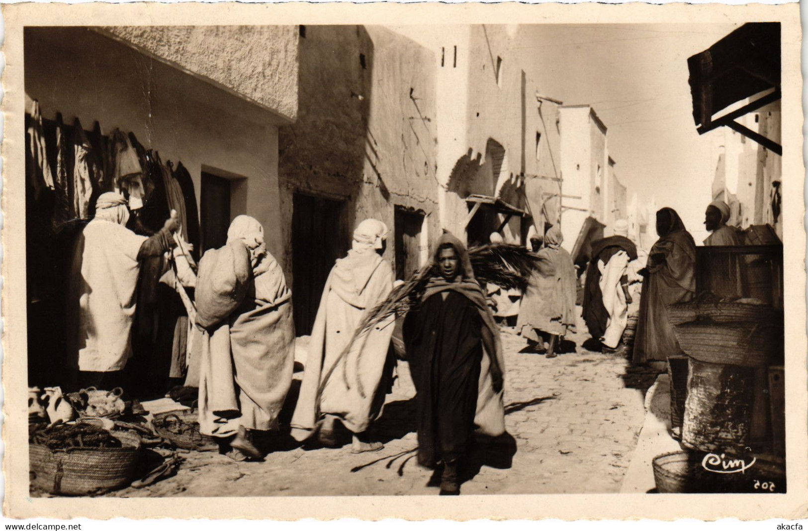 CPA AK GHARDAIA M'Zab - Une Rue Indigene ALGERIA (1380495) - Ghardaïa