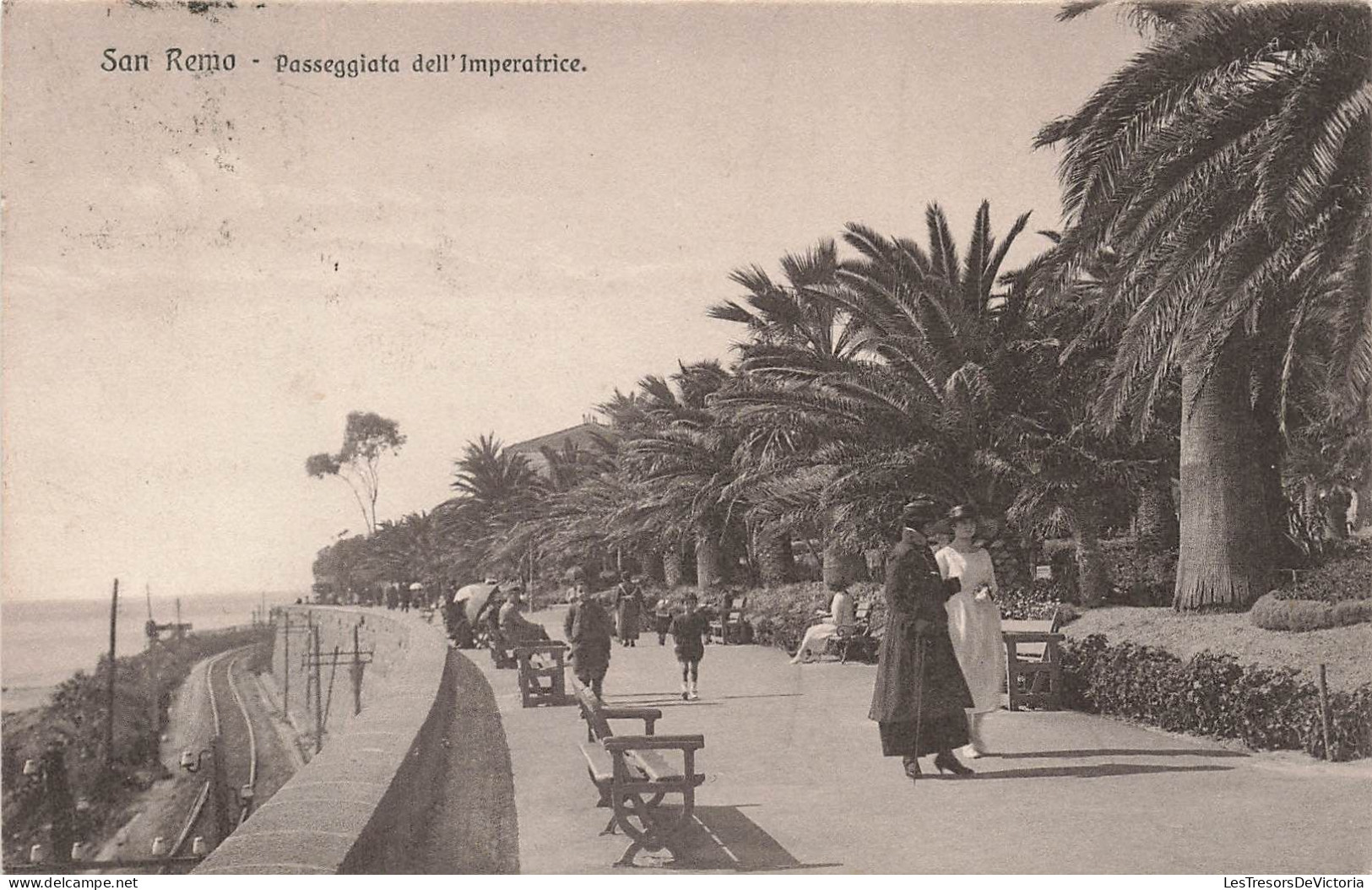 ITALIE - San Remo - Passeggiata Dell'Imperatrice - Carte Postale - San Remo