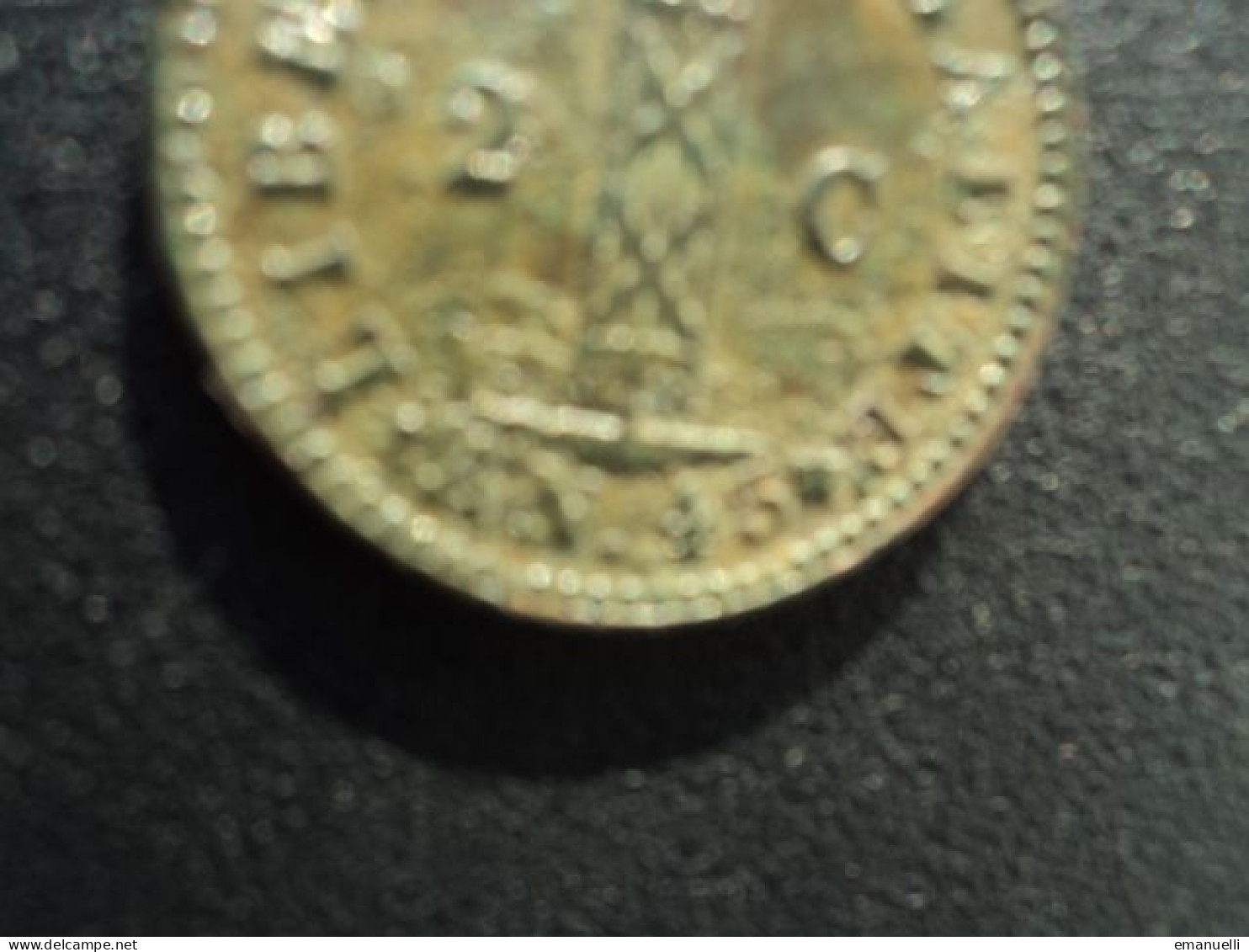 RÉPUBLIQUE D' HAÏTI * : . (point) ** 2 CENTIMES  1846 / AN 45 / 43 ***    KM 27  magnifique TTB+