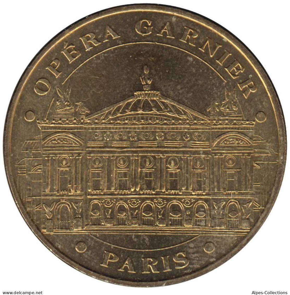 75-0490 - JETON TOURISTIQUE MDP - Opéra Garnier - Face Cerclée - 2006.1 - 2006