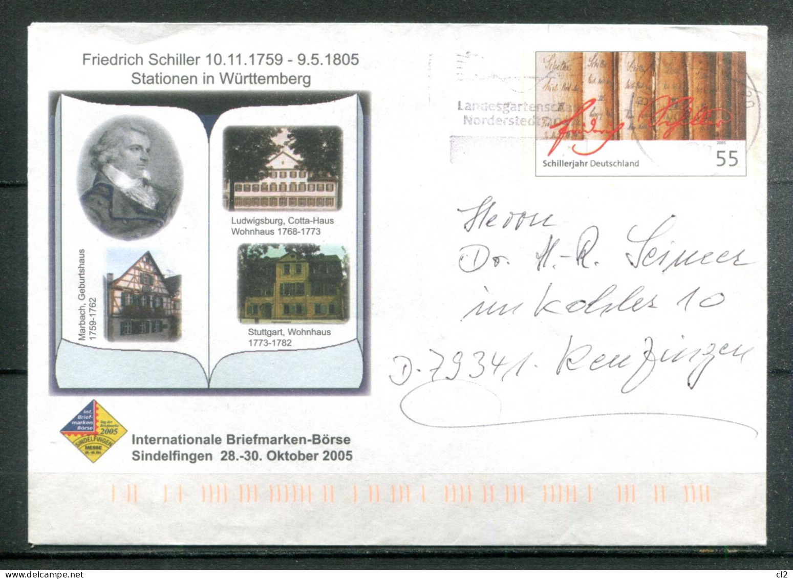 REPUBLIQUE FEDERALE ALLEMANDE - Ganzsache(Entier Postal) - Mi USo 106 (Internationale Briefmarken-Börse Sindelfingen) - Enveloppes - Oblitérées