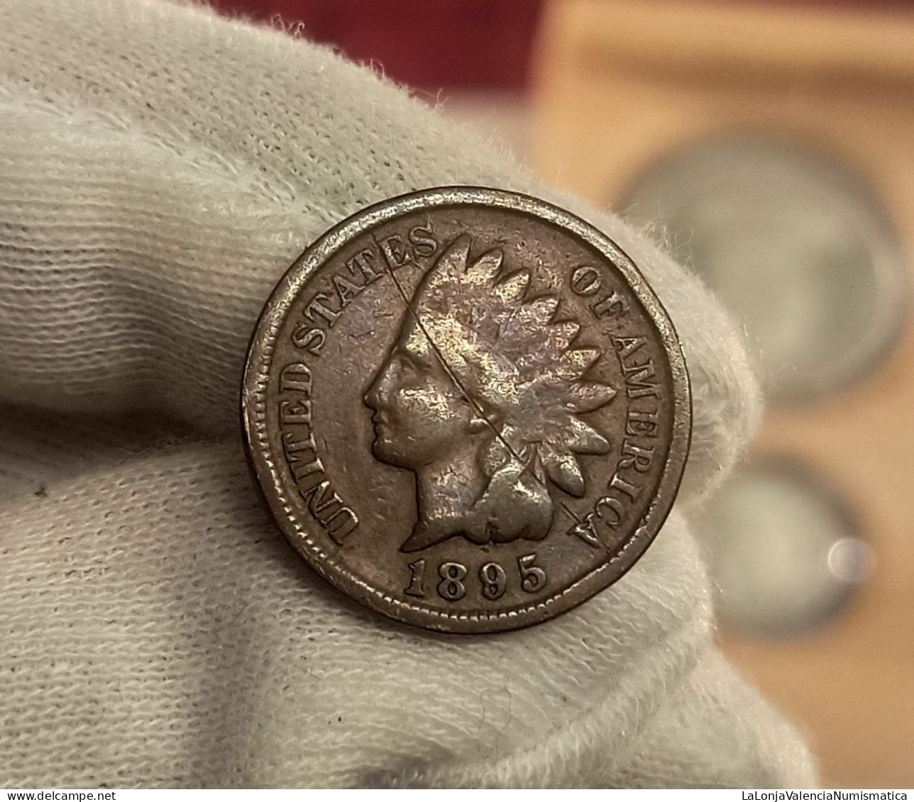 Estados Unidos United States 1 Cent ”Indian Head Cent” 1895 Km 90a - Sonstige & Ohne Zuordnung