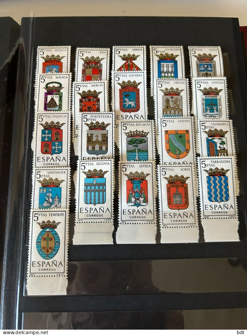 WS101 SPAIN 1961-1965 INTERESTING SMALL COLLECTION MINT NOT HINGED STAMPS MNH** - Sammlungen