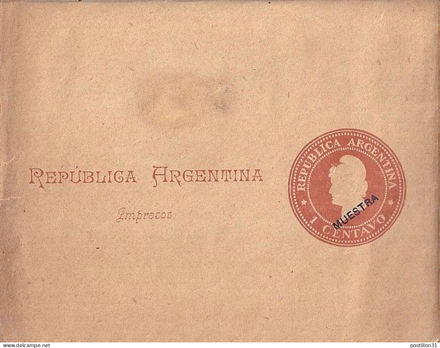 ARGENTINE N° ENTIER POSTAL BANDE JOURNAL 1c NEUF - Briefe U. Dokumente