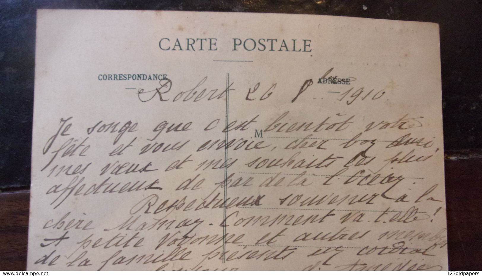 MARTINIQUE FORT DE FRANCE NOUVEL HOTEL POSTES INAUGURE  LE 20 MARS 1910 - Fort De France