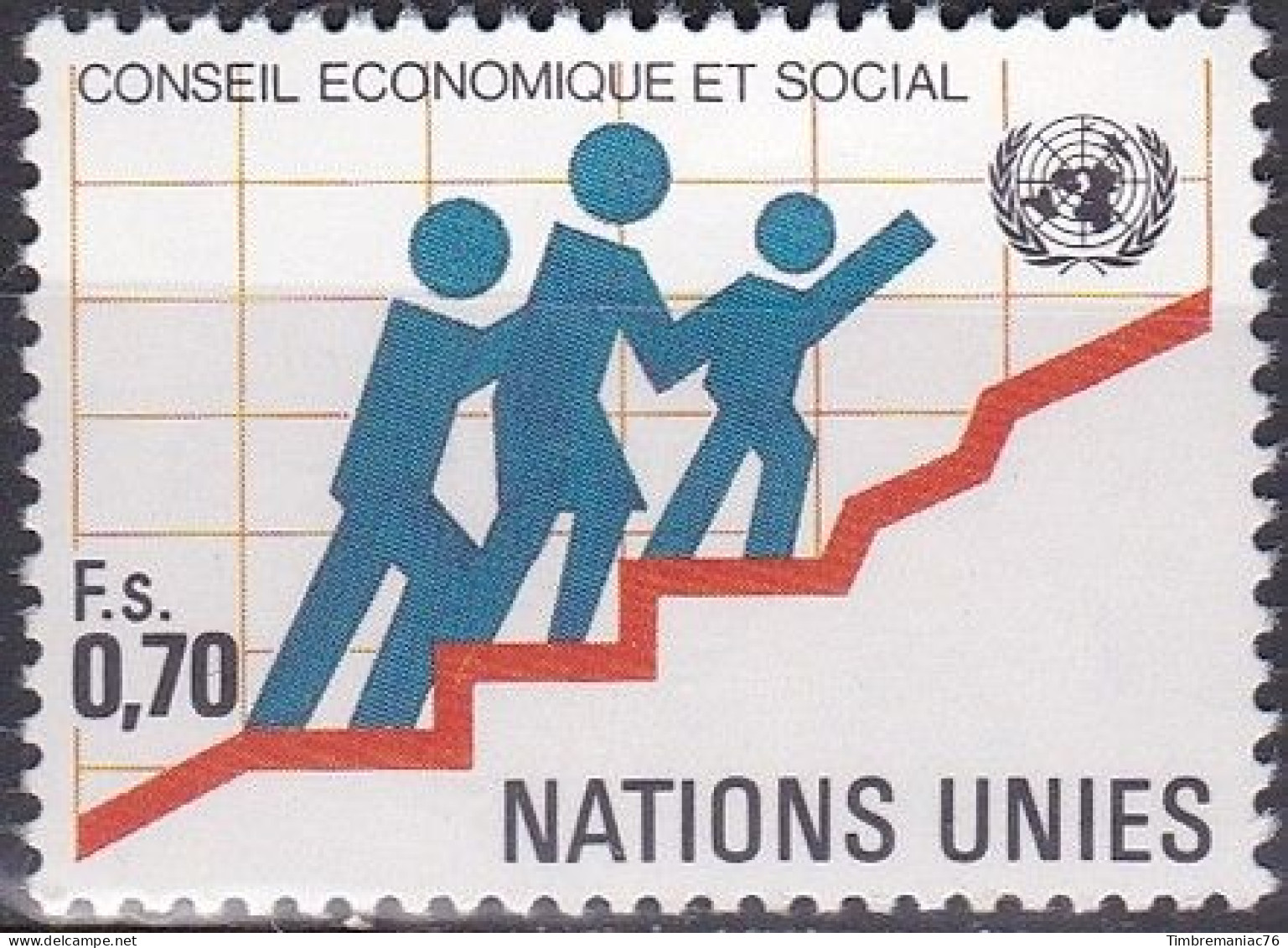 Nations Unies Genève 1980 YT 92-94 Neufs - Ongebruikt