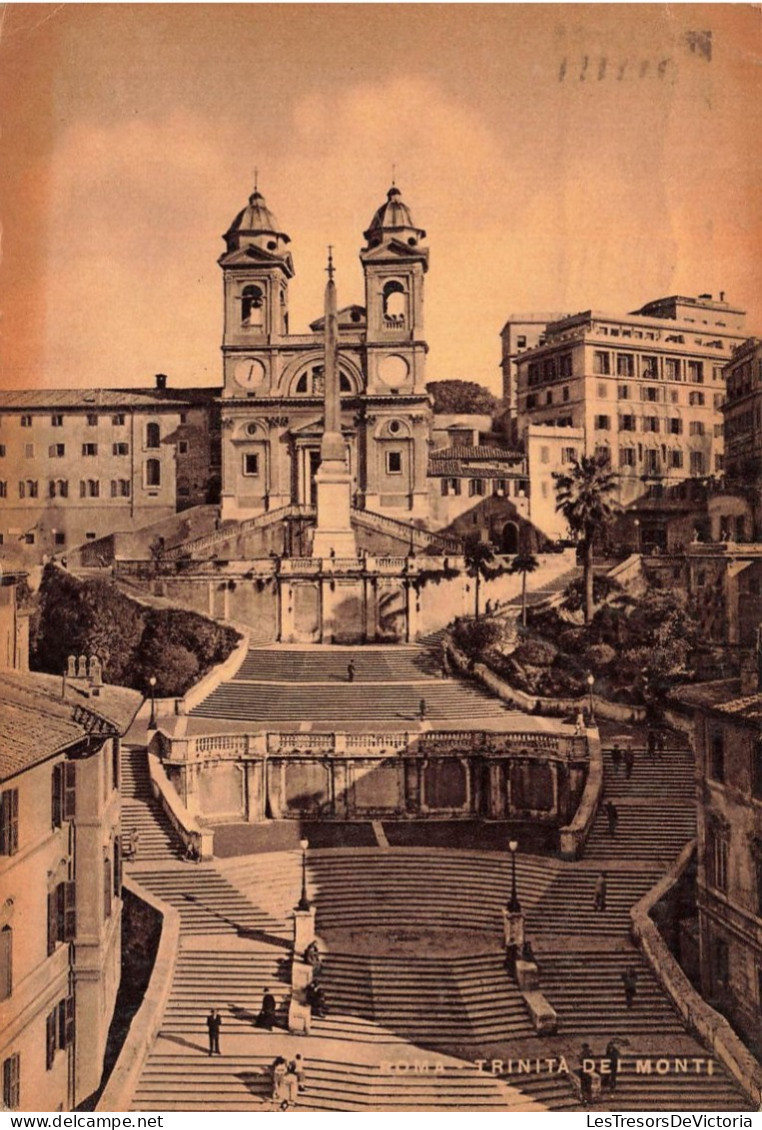 ITALIE - Roma - Trinita Dei Monti - Carte Postale - Sonstige & Ohne Zuordnung