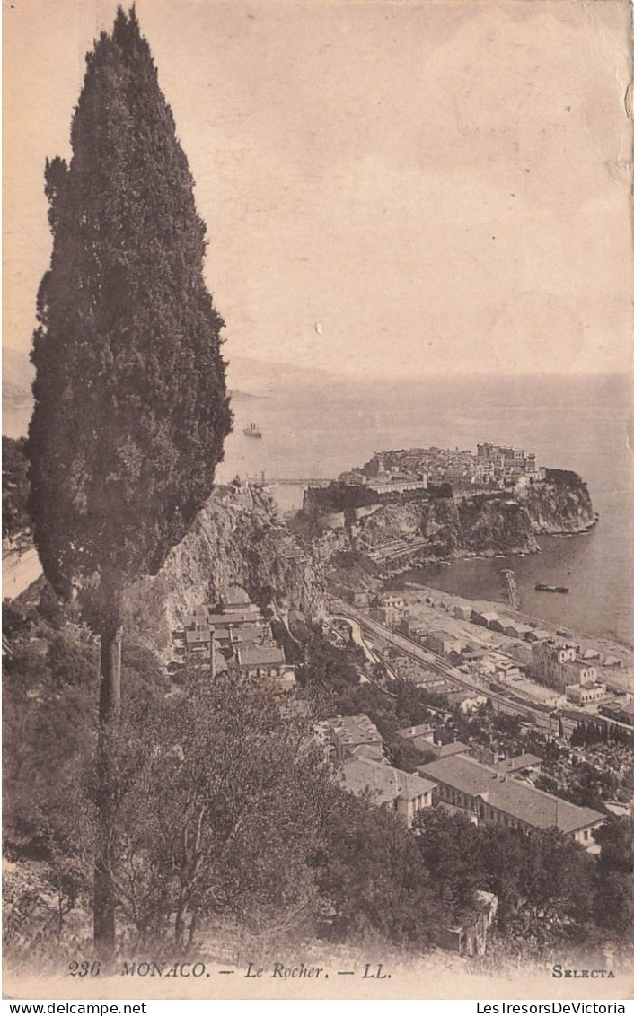 MONACO - Le Rocher - Carte Postale Ancienne - Other & Unclassified