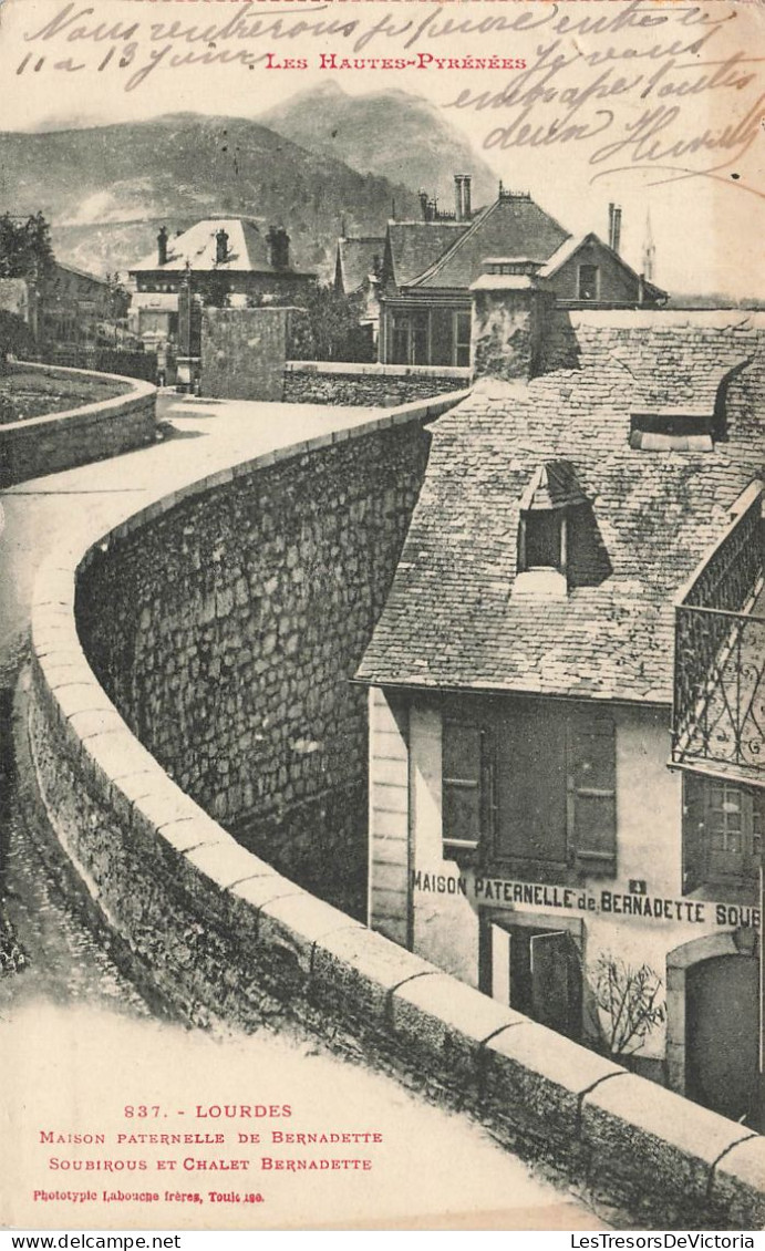 FRANCE - Lourdes - Maison Paternelle De Bernadette - Carte Postale Ancienne - Lourdes