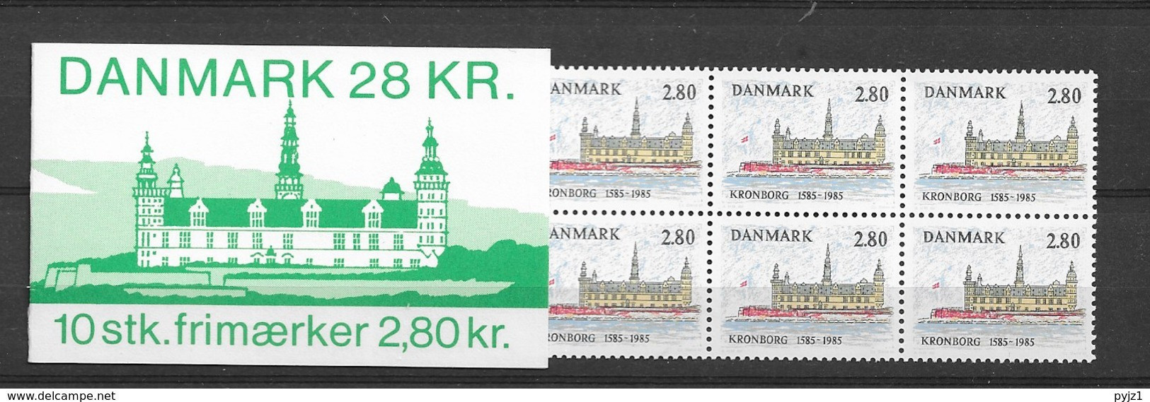 1985 MNH Denmark S39 - Carnets