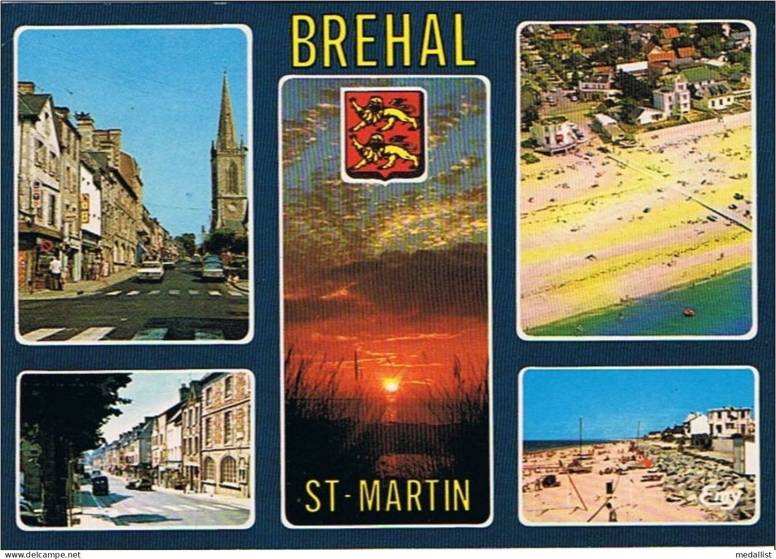 Cpm..50..BREHAL..SAINT MARTIN DE BREHAL - Brehal