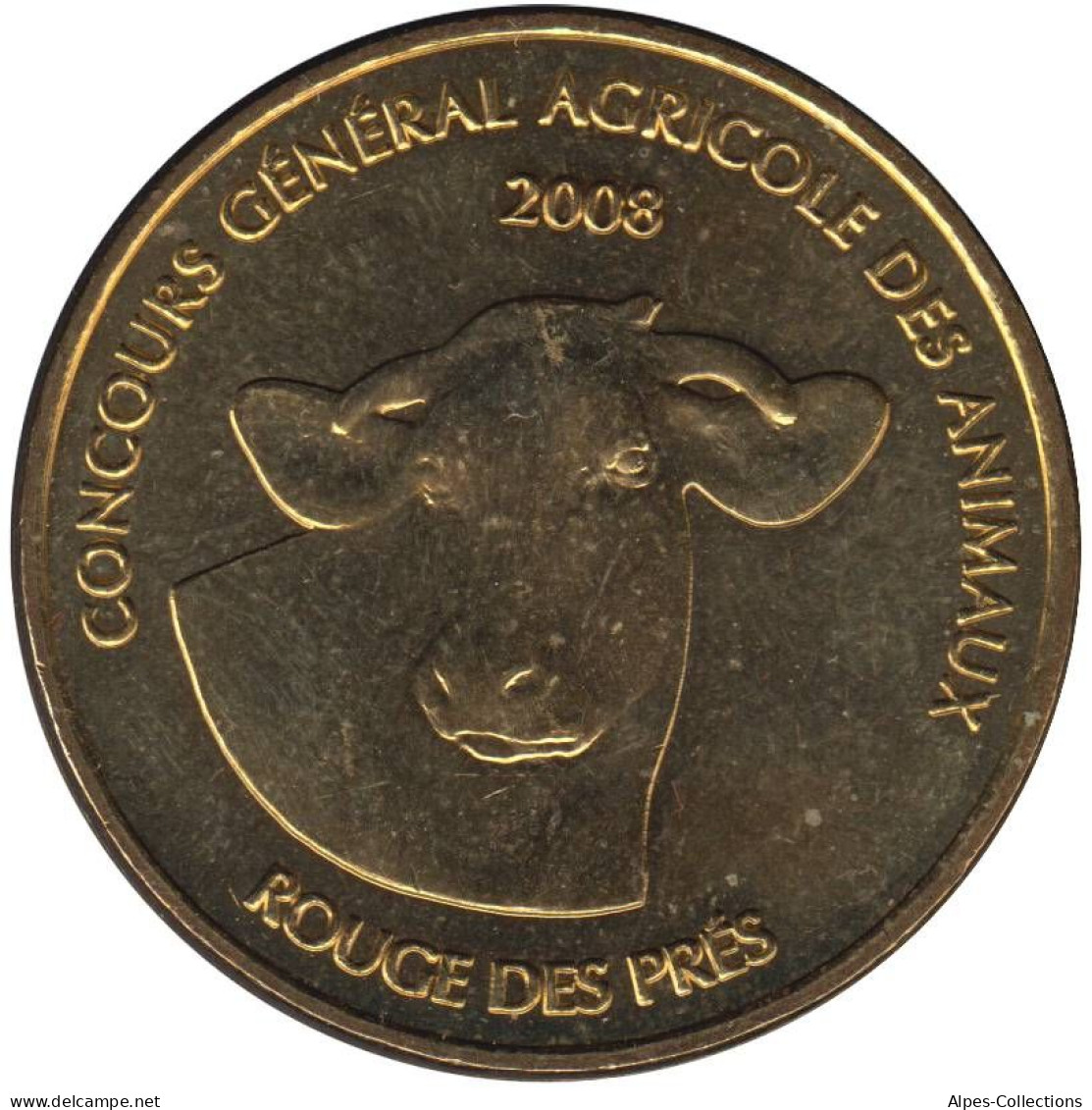 75-0703 - JETON TOURISTIQUE MDP - Concours Général Agricole Des Animaux - 2008.1 - 2008