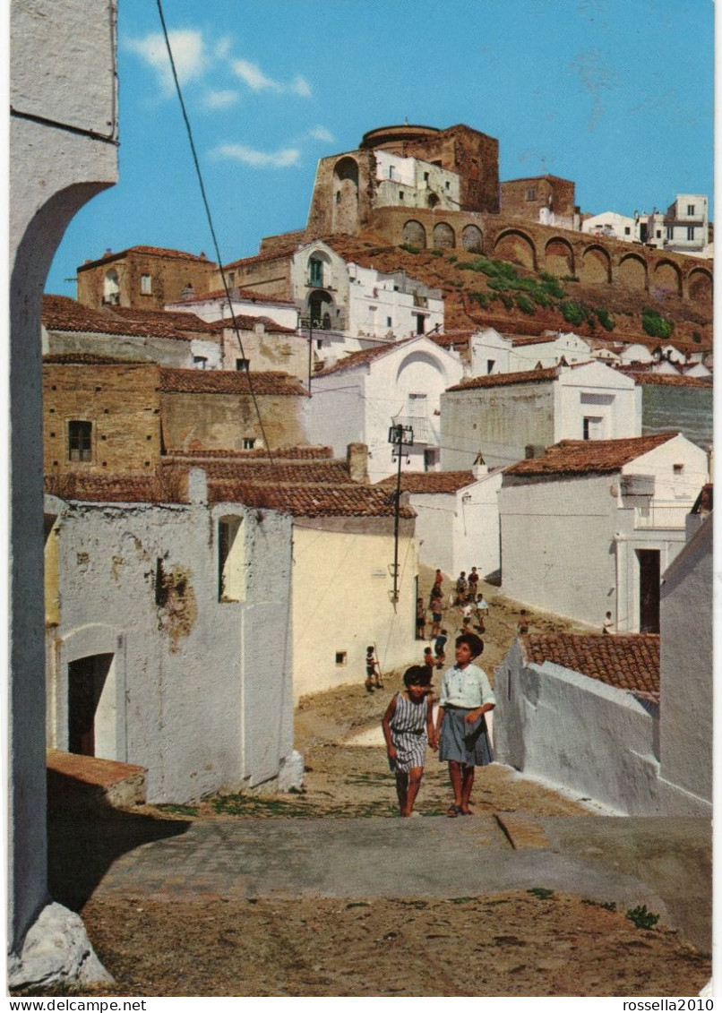 CARTOLINA  ITALIA MATERA PISTICCI ANGOLO CARATTERISTICO Italy Postcard ITALIEN Ansichtskarten - Matera