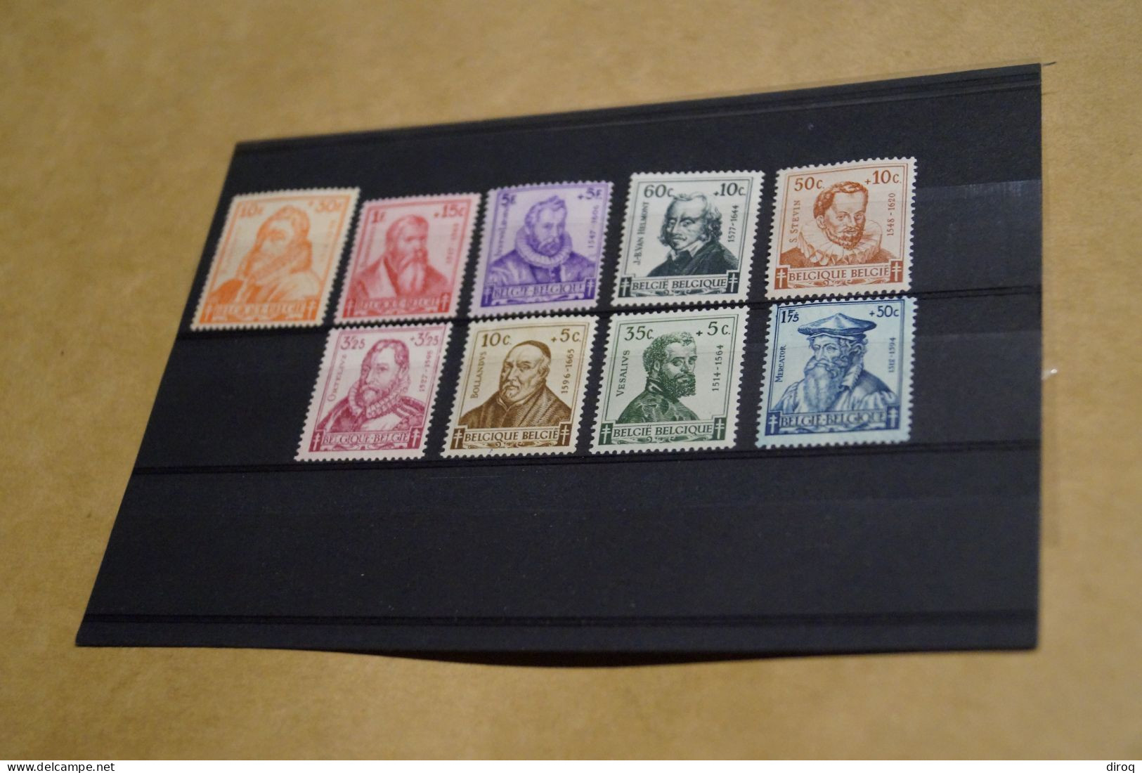 Belle Série De 9 Timbres,état Strictement Neuf,collection,à Identifier - Unused Stamps