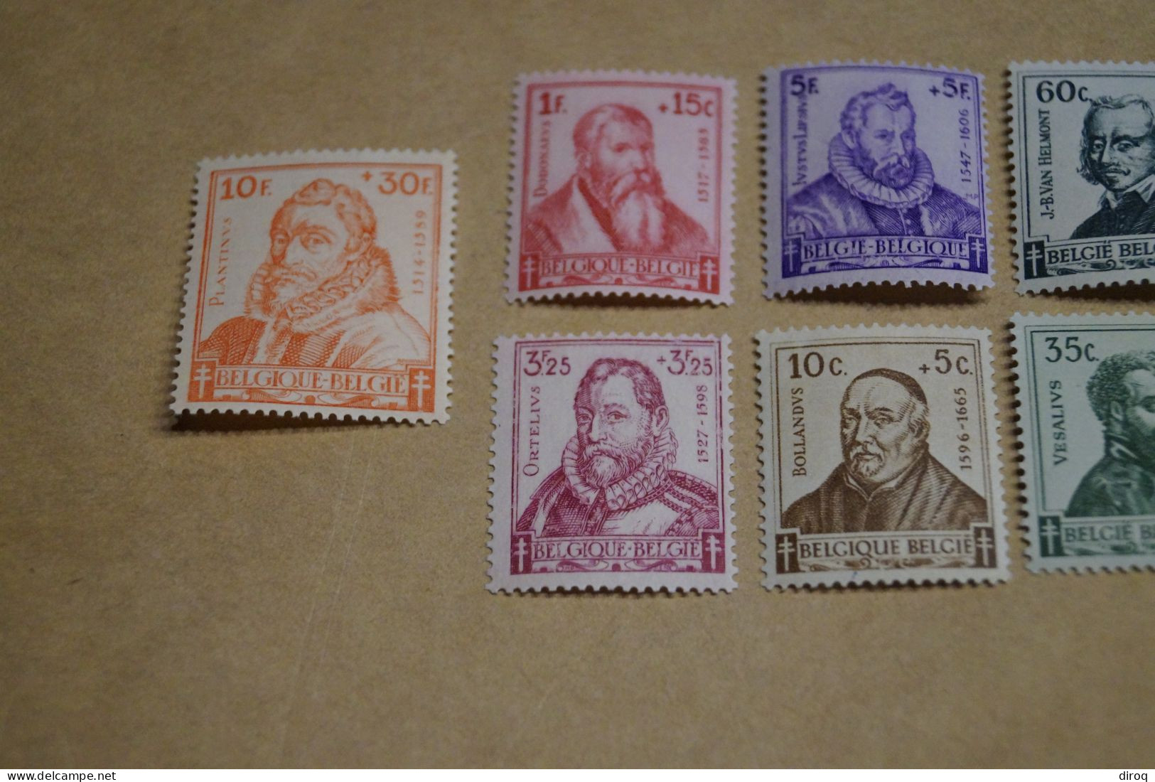 Belle Série De 9 Timbres,état Strictement Neuf,collection,à Identifier - Unused Stamps